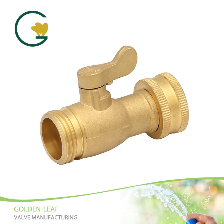 Brass shut-Off Valve Sa Copper Switch Handle