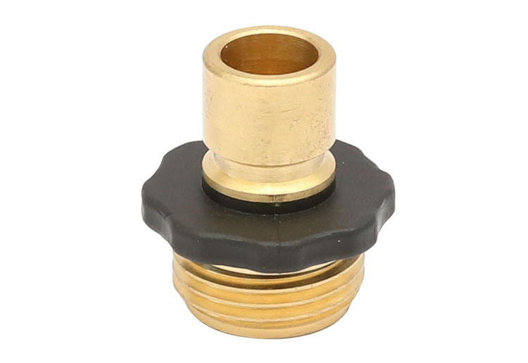 Tanso Male Garden Hose Quick Connect Fitting with Rubber